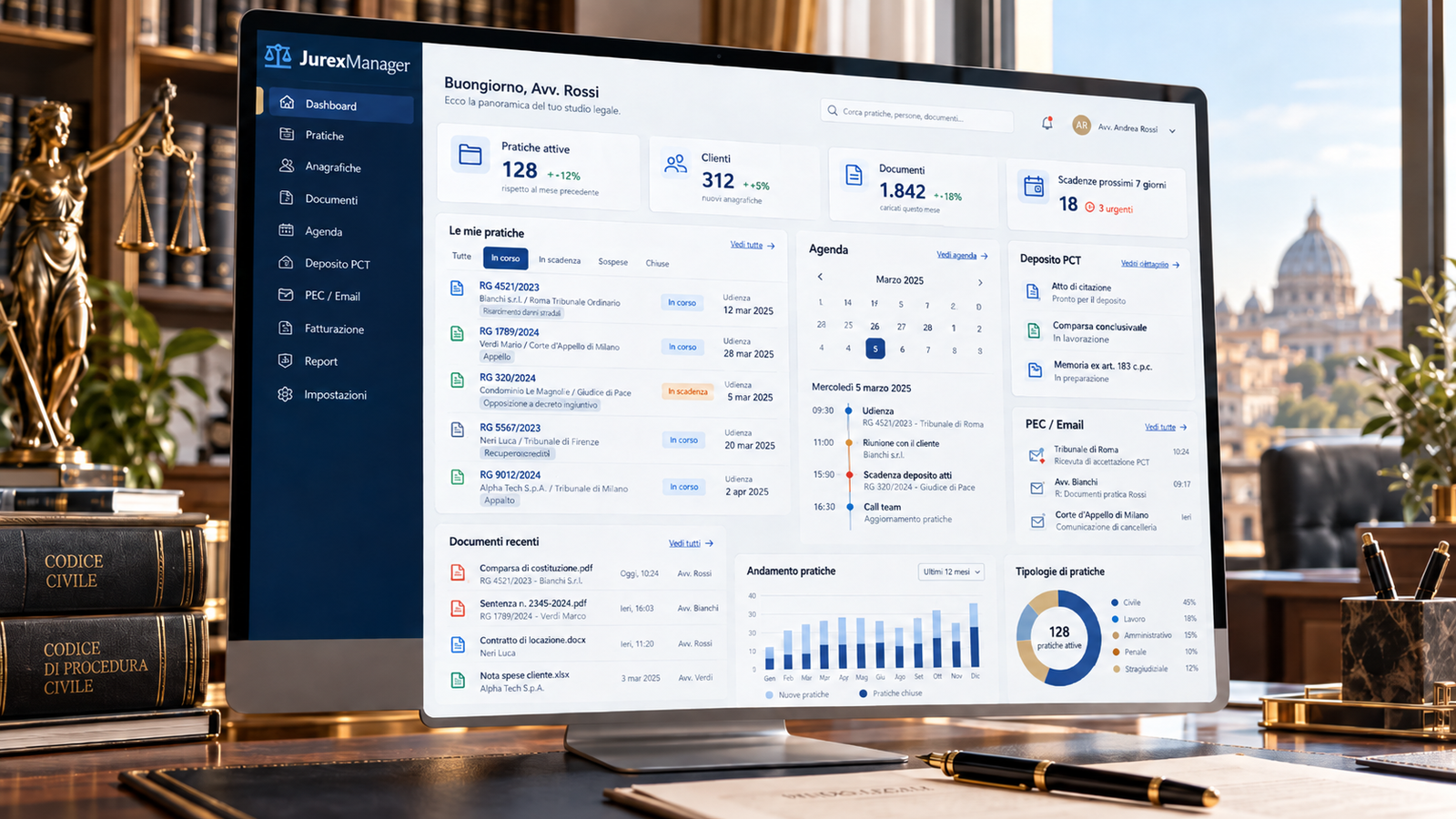 JurexManager, software gestionale per studi legali